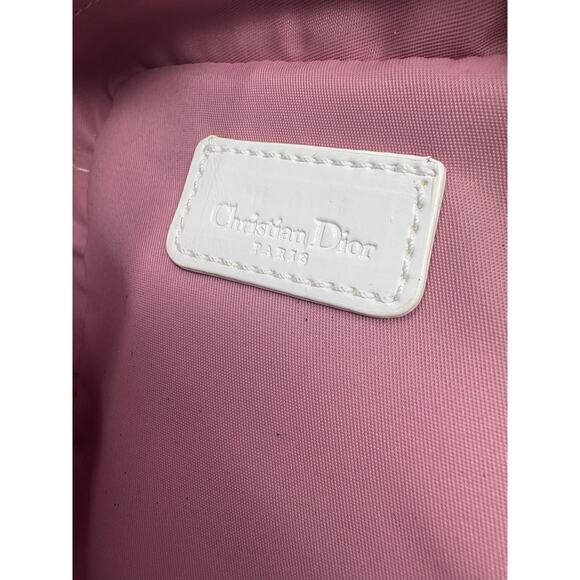 Christian Dior Trotter Pouch No.2 Pink PVC Authentic Dior Girly Collection - Picture 6 of 7